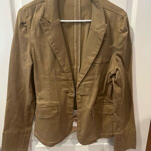 Tan Blazer Jacket